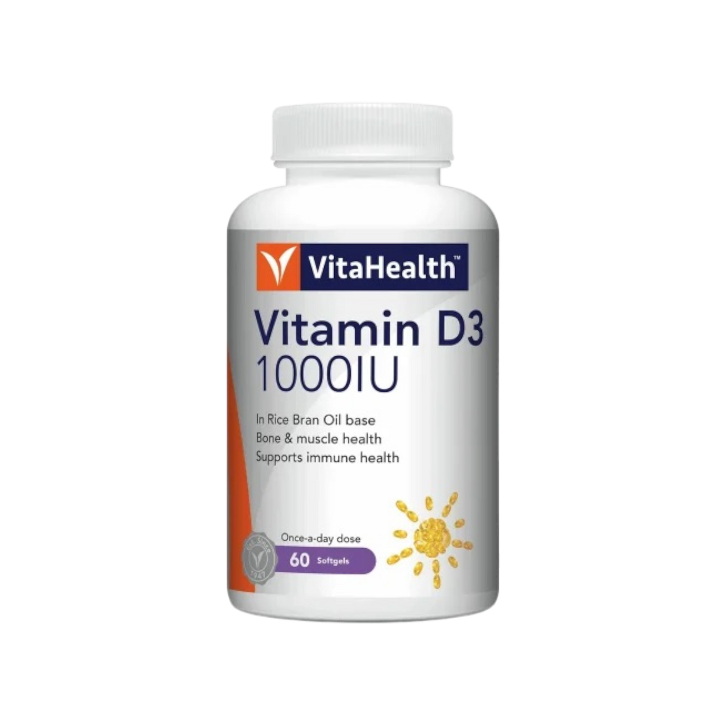 VitaHealth Vitamin D3 1000IU 60s