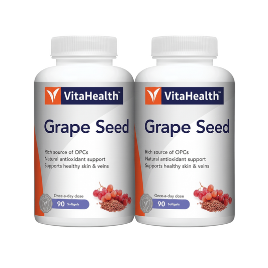 VitaHealth Grape Seed 12000 90s Twin Pack (Promo)