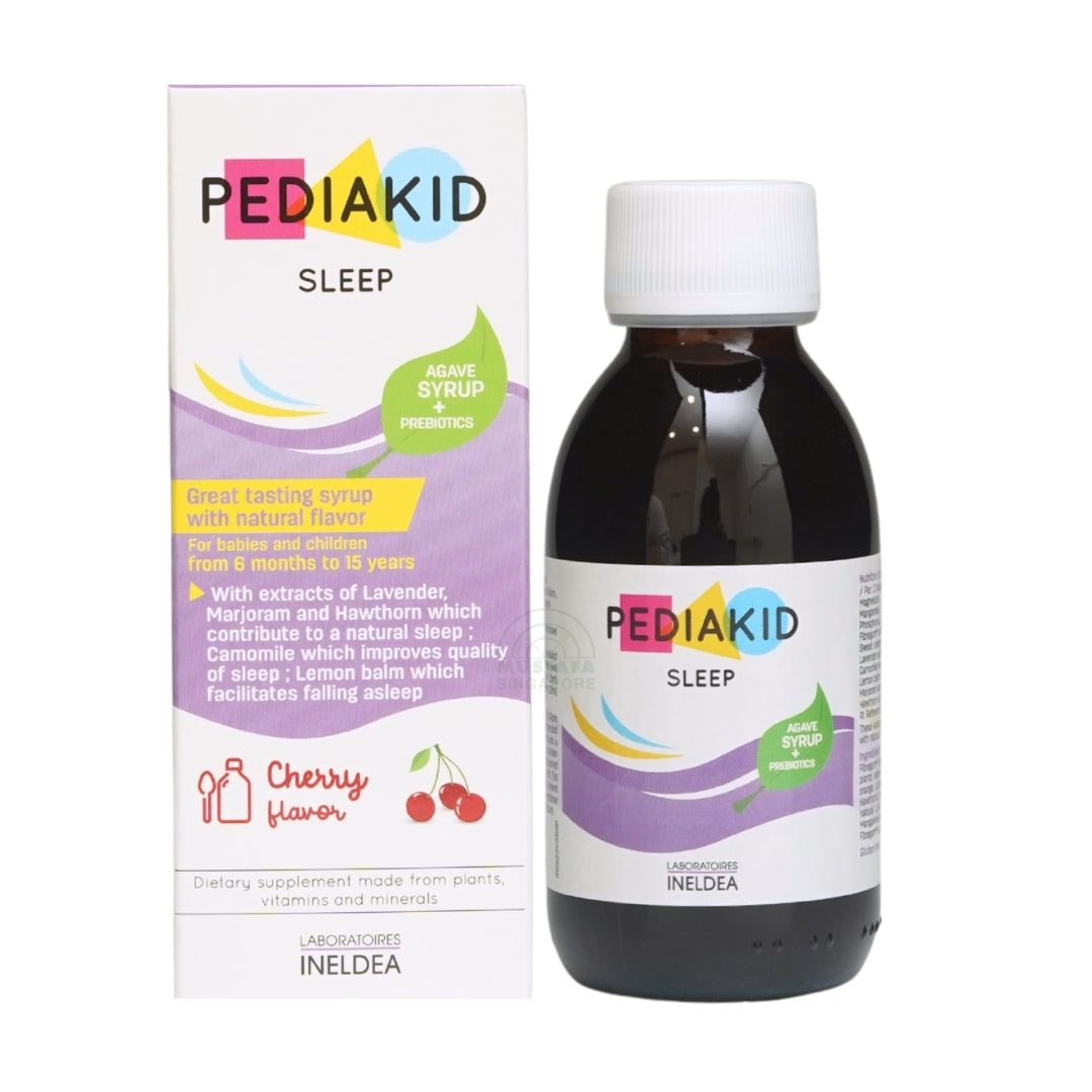 PEDIAKID Sleep 125ml Cherry Flavour Syrup