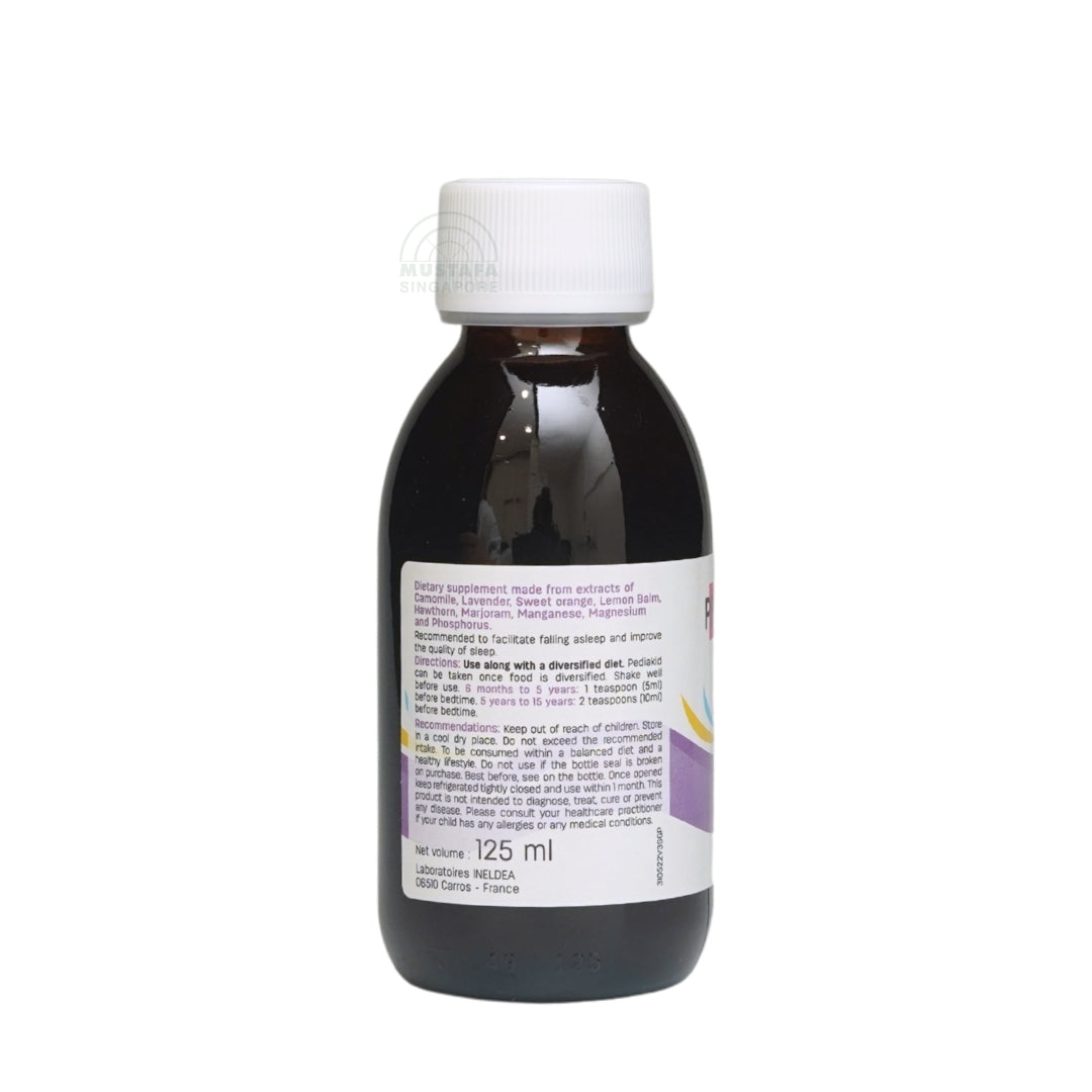 PEDIAKID Sleep 125ml Cherry Flavour Syrup