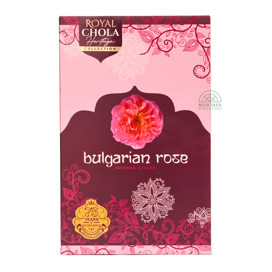 Royal Chola Heritage Collection Bulgarian Rose Incense Sticks