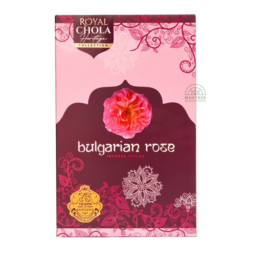 Royal Chola Heritage Collection Bulgarian Rose Incense Sticks