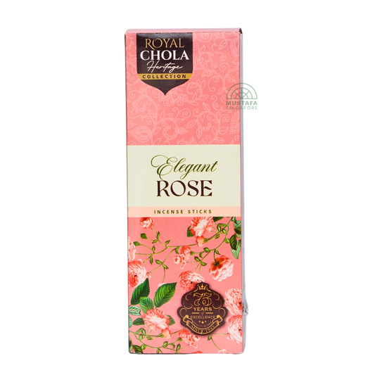 Royal Chola Heritage Collection Elegant Rose Incense Sticks
