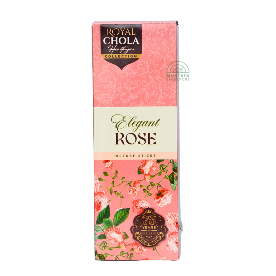 Royal Chola Heritage Collection Elegant Rose Incense Sticks