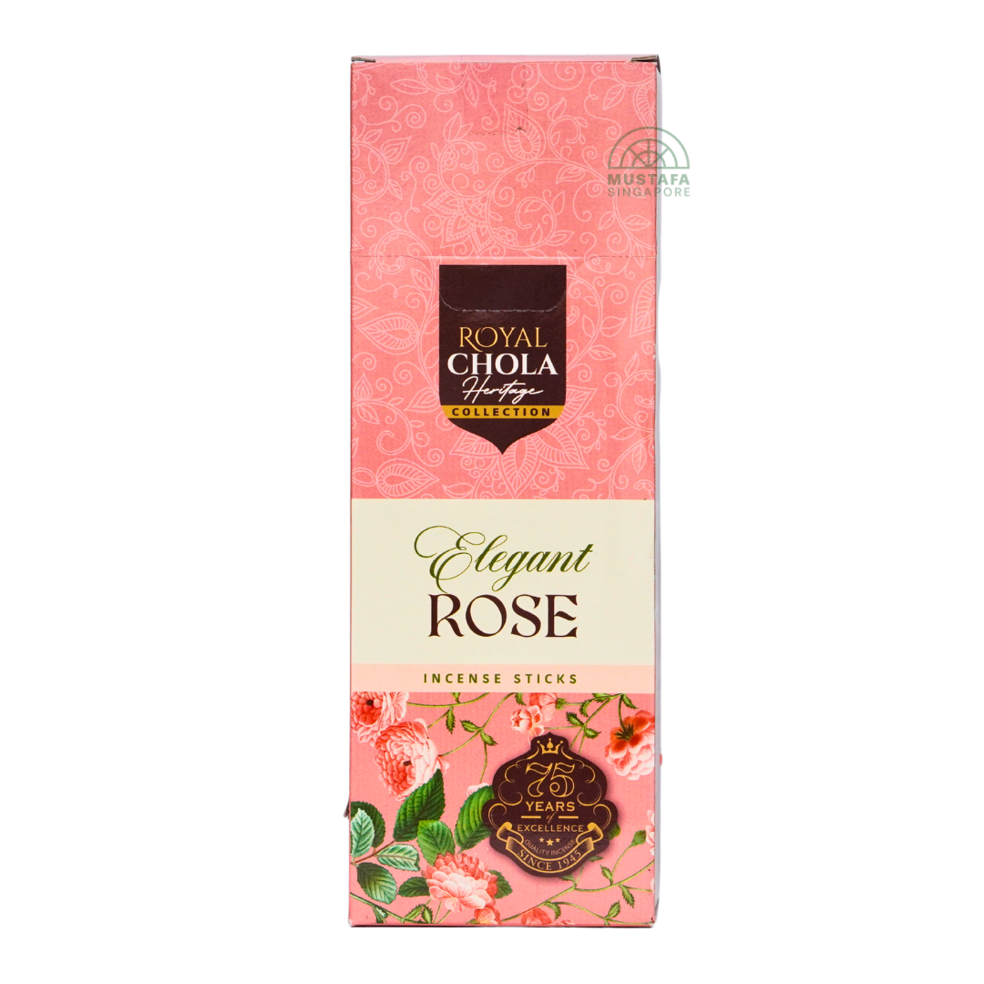 Royal Chola Heritage Collection Elegant Rose Incense Sticks