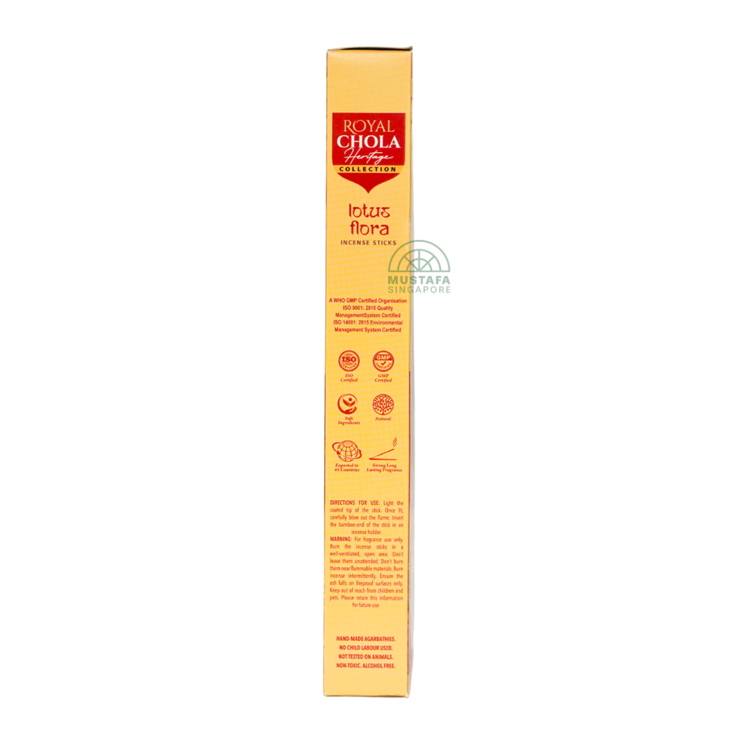 Royal Chola Heritage Collection Lotus Flora Incense Sticks