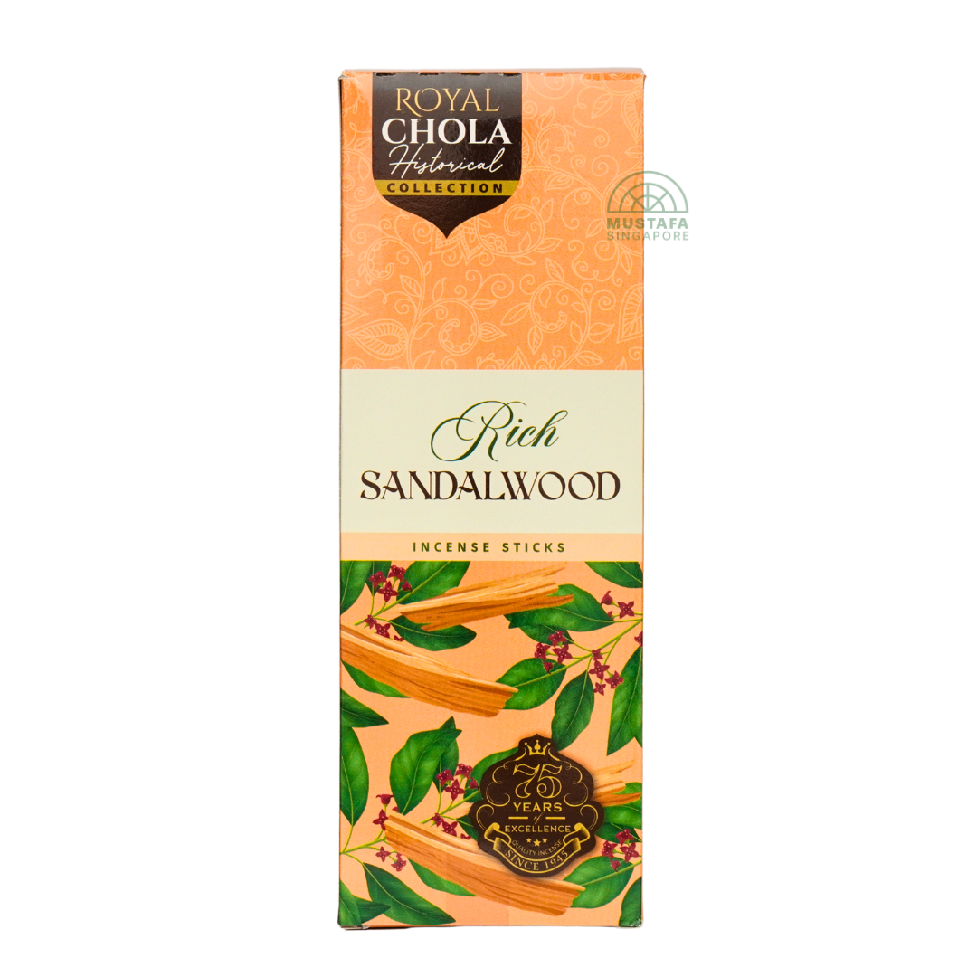 Royal Chola Heritage Collection Rich Sandalwood Incense Sticks