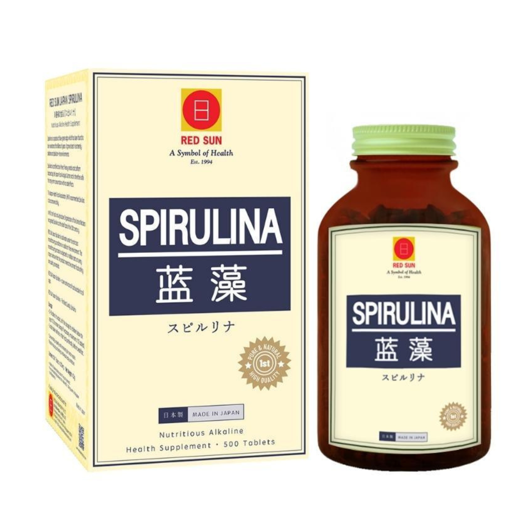 Red Sun Spirulina (500 Tabs)