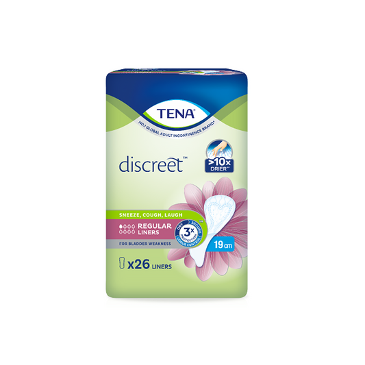 Tena Discreet Regular Liners 26pcs