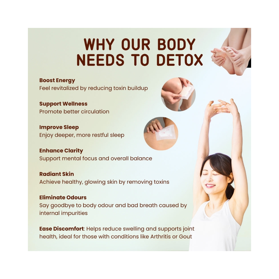 Red Sun Takara Natural Tree Extract Foot Detox Patch (50 Sheets)