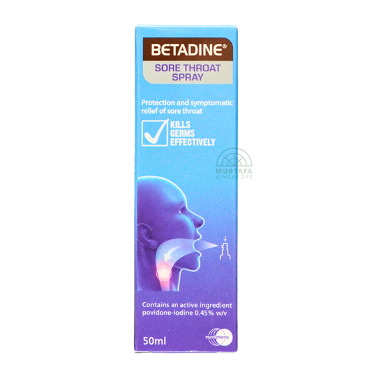 Betadine Sore Throat Spray 50ml