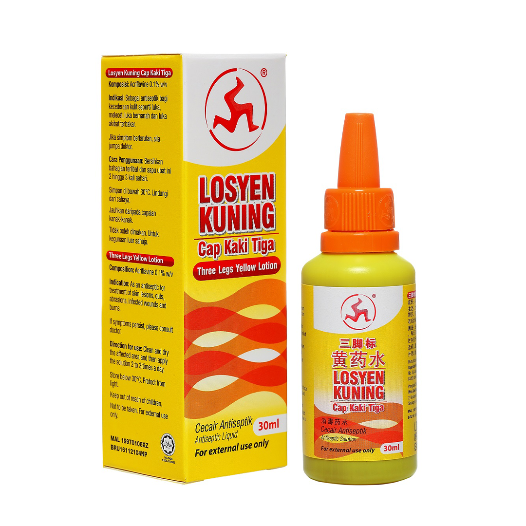 Three Legs Yellow Lotion 30ml