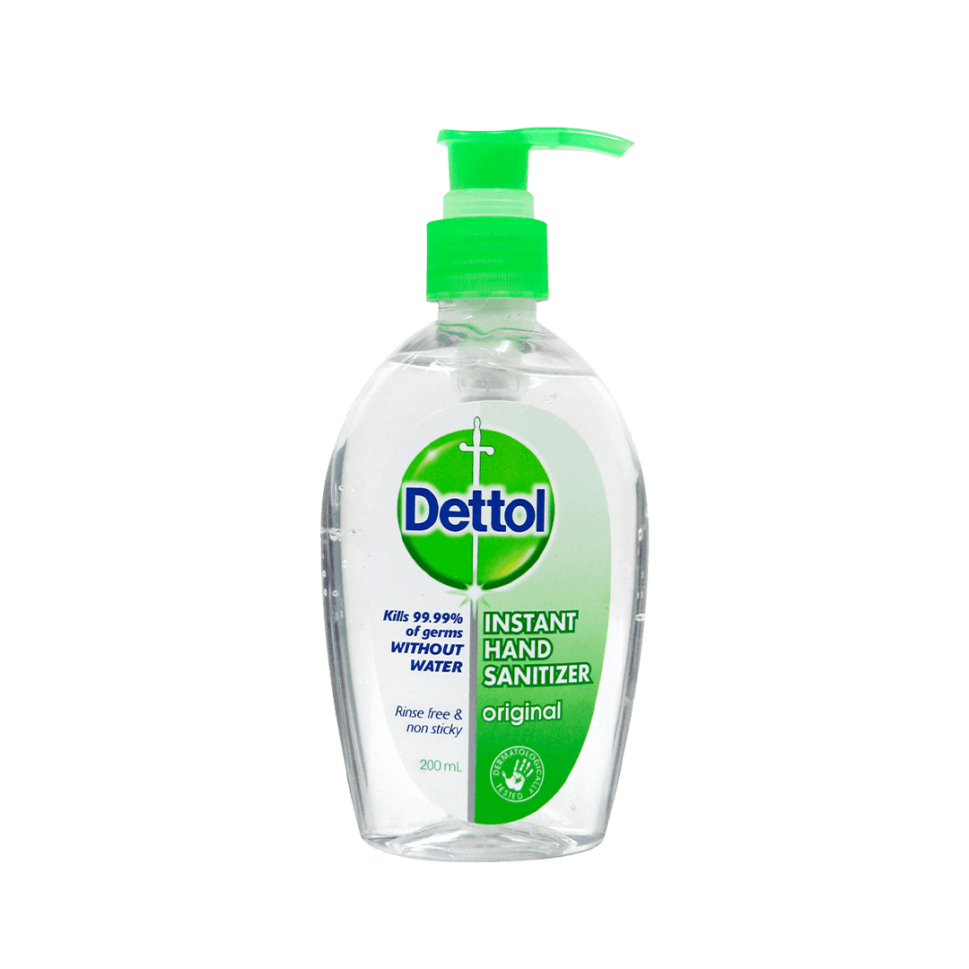 Dettol Hand Sanitizer Pump Original 200ml