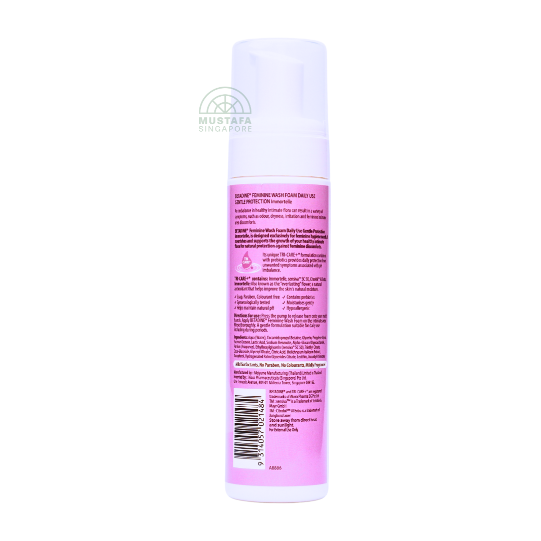 Betadine Feminine Wash Foam 200ml