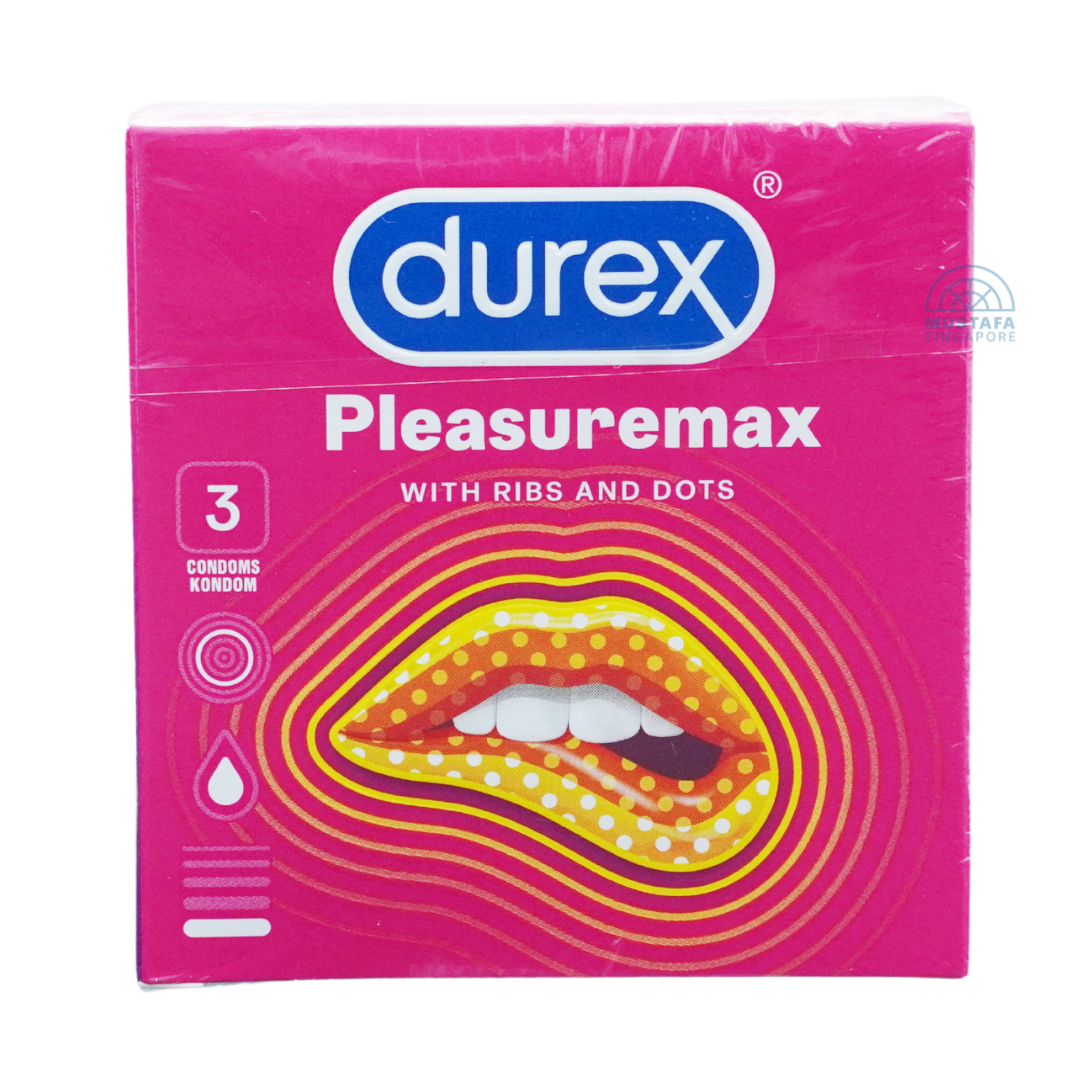 Durex Condom Pleasuremax 3s