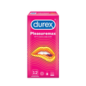 Durex Condom Pleasuremax 12s
