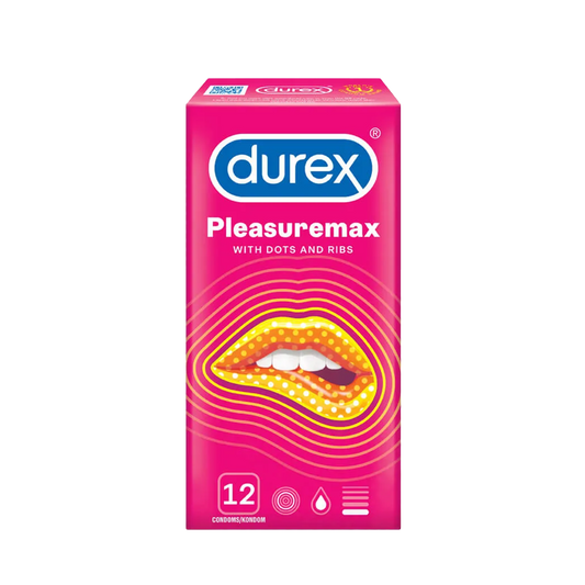 Durex Condom Pleasuremax 12s