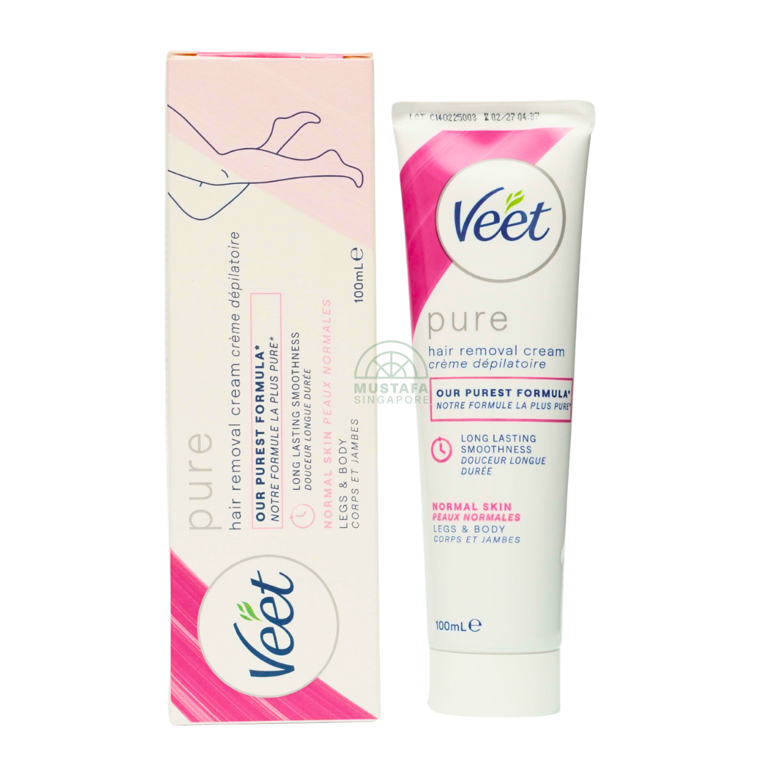 Veet Pure Hair Removal Cream (Normal Skin) 100ml