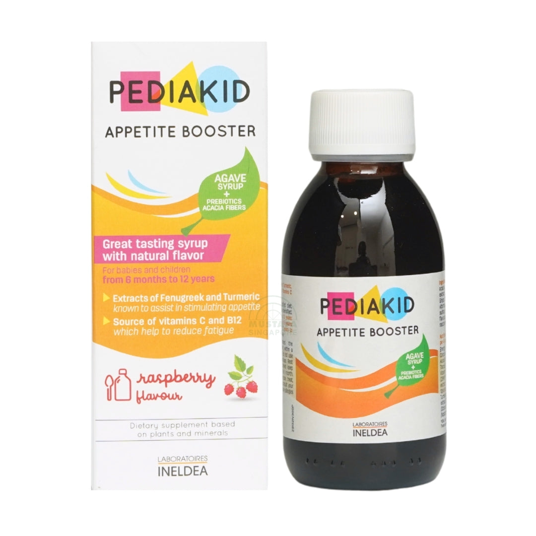 PEDIAKID Appetite Booster 125ml Raspberry Flavour Syrup