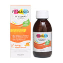 PEDIAKID 22 Vitamins + Minerals 125ml Orange Apricot Flavour Syrup