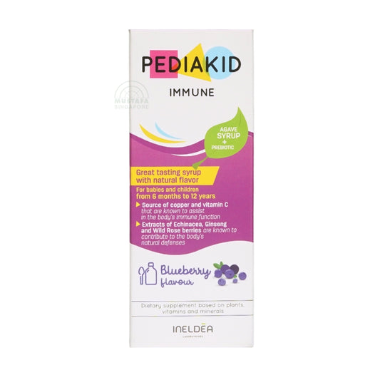 PEDIAKID Immune 125ml Blueberry Flavour Syrup