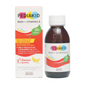 PEDIAKID Iron + Vitamins B 125ml Banana Flavour Syrup