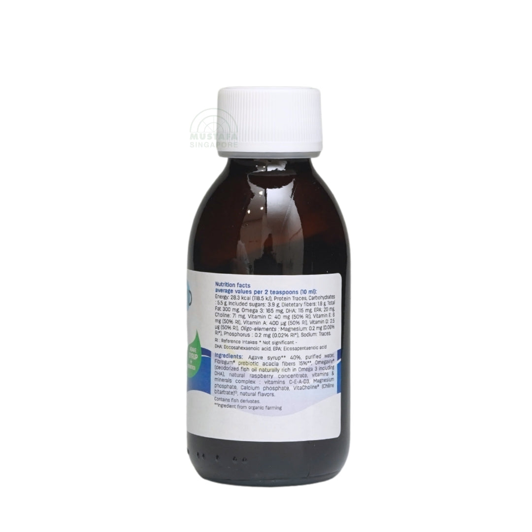 PEDIAKID Omega 3 Lemon Cola Flavor 125ml syrup