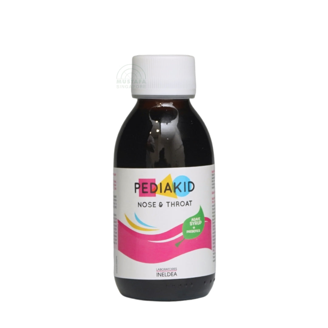 PEDIAKID Nose & Throat 125ml Honey Lemon Flavour Syrup