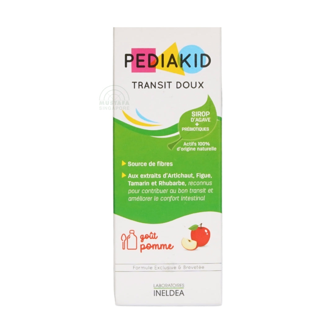 PEDIAKID Transit Doux 125ml Apple Flavour Syrup