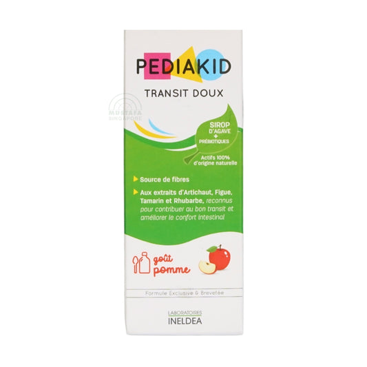 PEDIAKID Transit Doux 125ml Apple Flavour Syrup