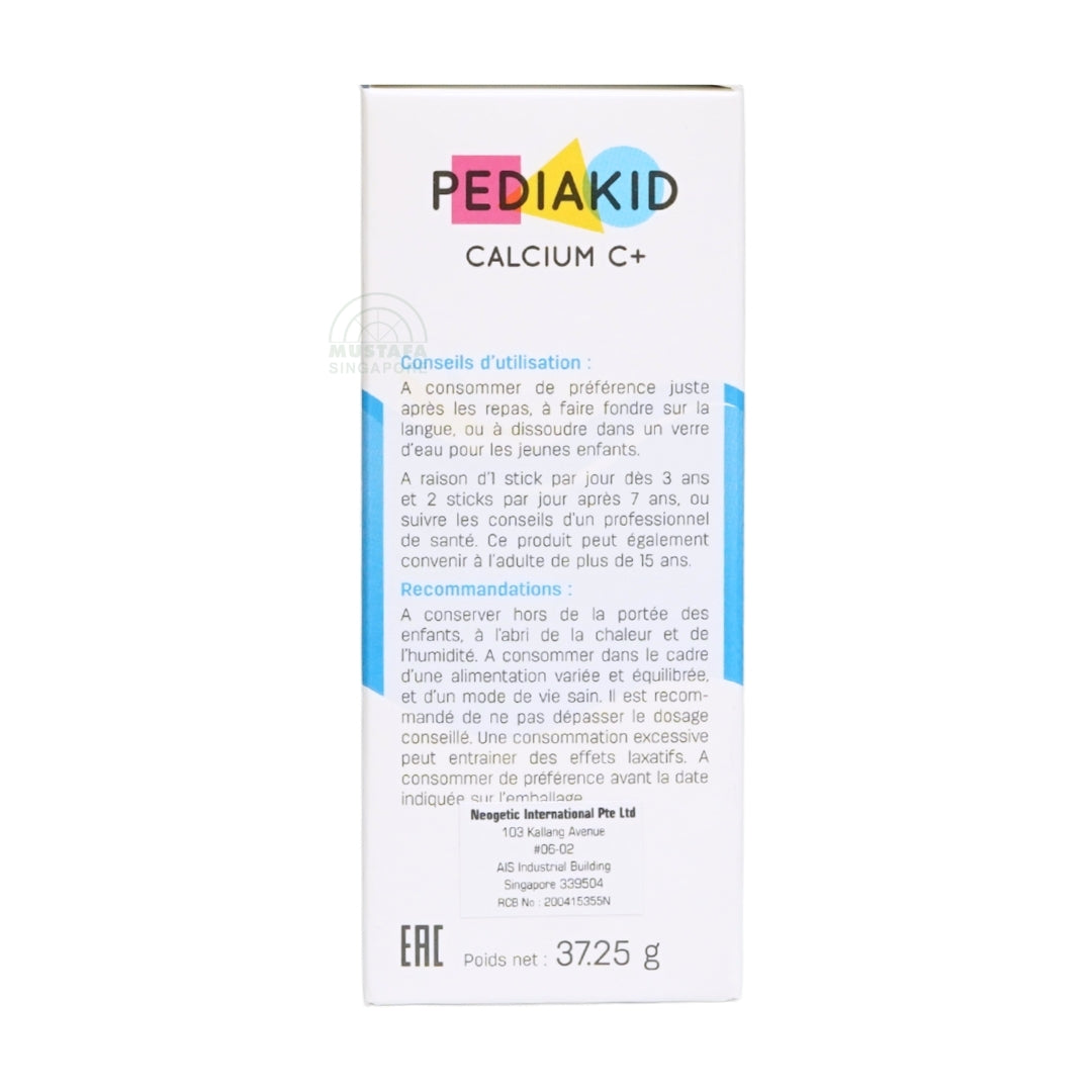 PEDIAKID Calcium C+ 14 sticks