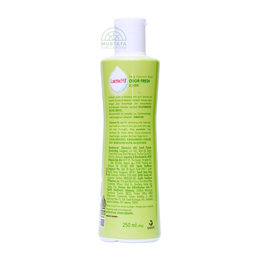 Lactacyd Odor Fresh Wash 250ml