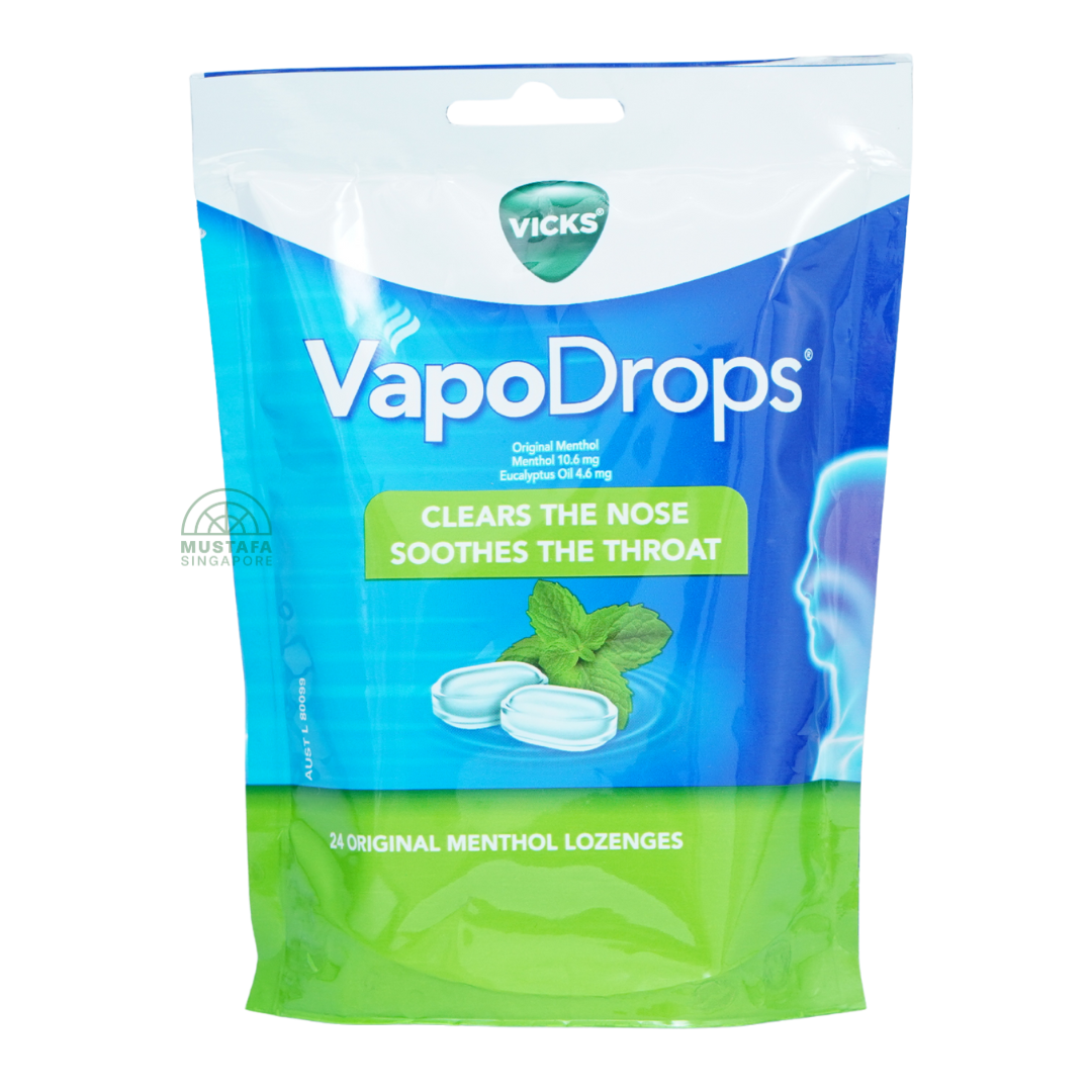 Vapodrops 24 Original Menthol Lozenges