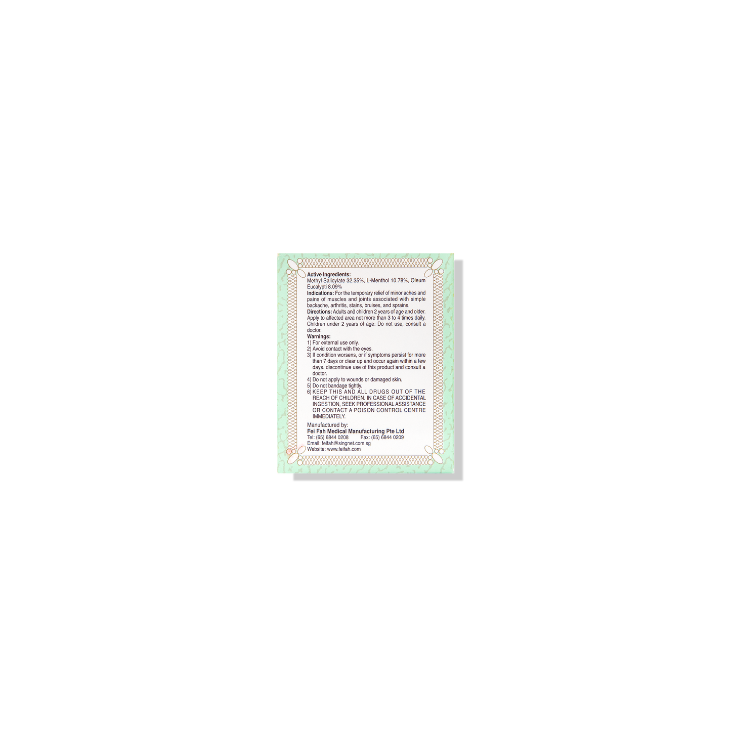 Fei Fah Electric Medibalm - Normal 70g