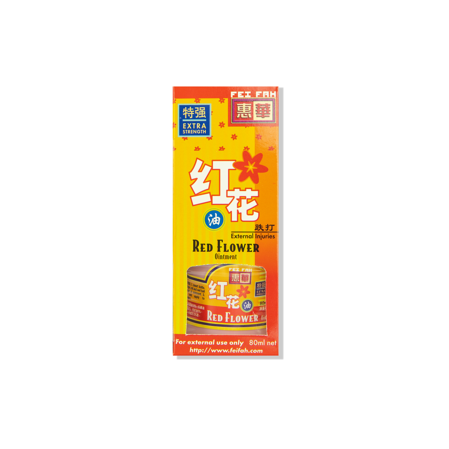 Fei Fah Red Flower Ointment 80ml 红 花 油 80 毫升