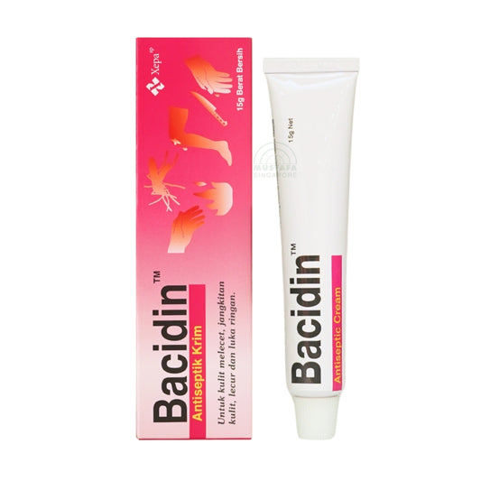 Bacidin Antiseptic Cream 15g