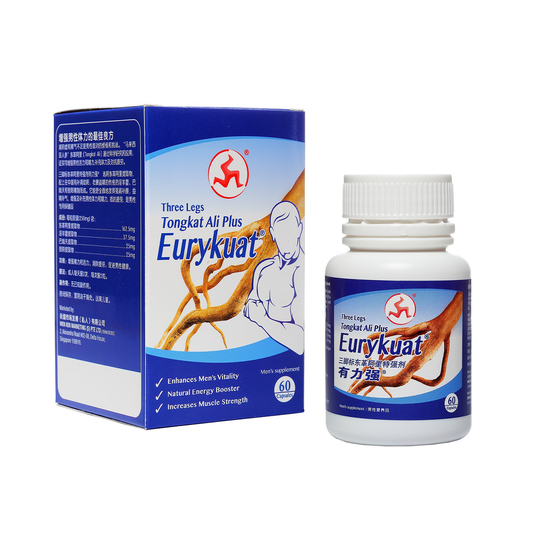 Three Legs Eurykuat Tongkat Ali Plus 60s