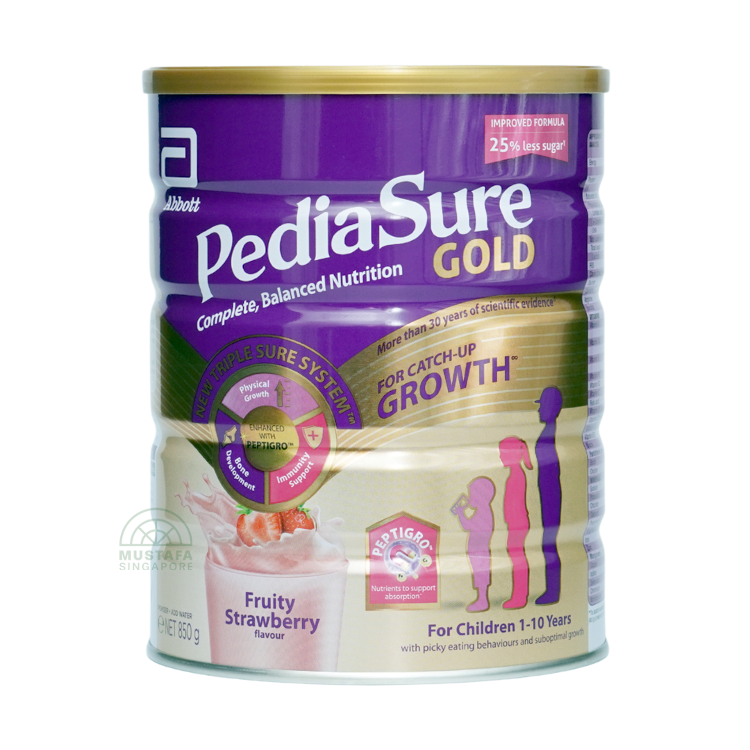 PediaSure Gold Premium Fruity Strawberry 850g