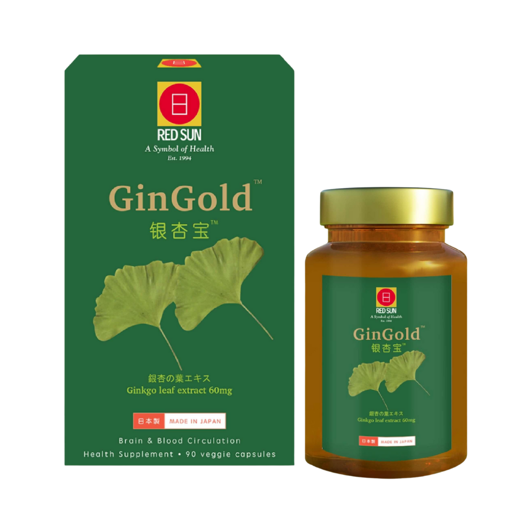 Red Sun GinGold (90 Veggie Caps)