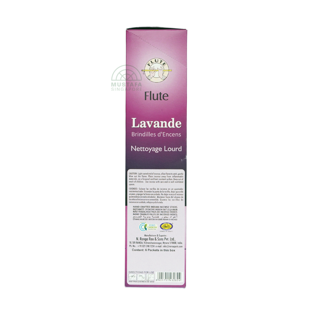 Flute Lavender Incense Sticks