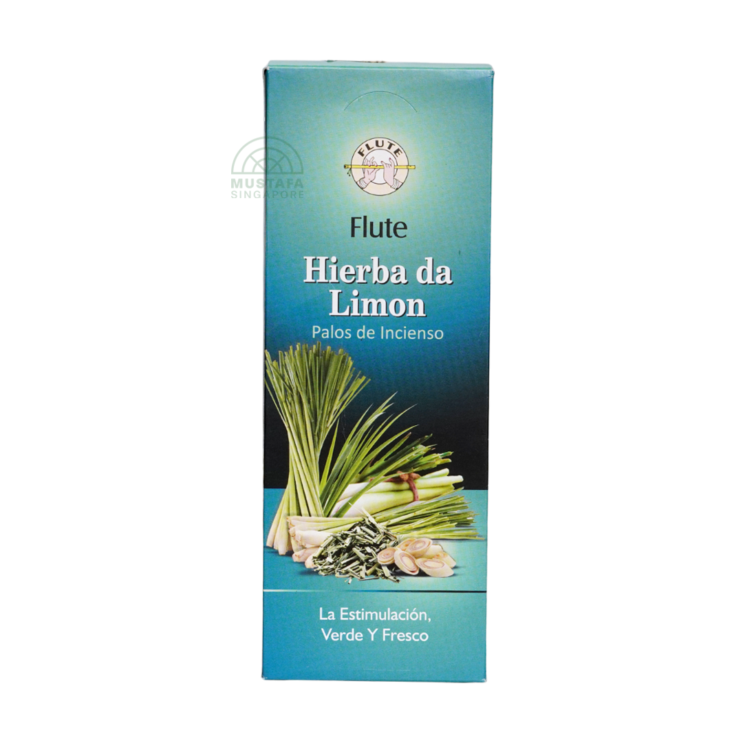 Flute Lemongrass Incense Sticks