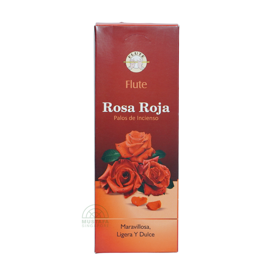 Flute Red Rose Incense Sticks