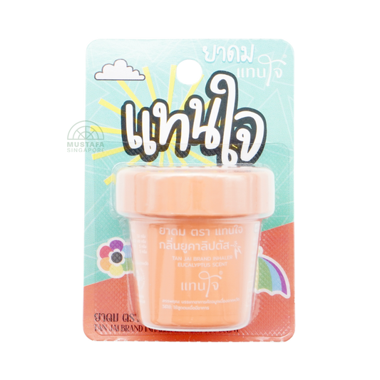 Tan-Jai Inhaler Eucalyptus Scent Orange 5g