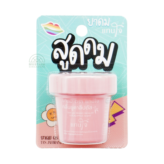 Tan-Jai Inhaler Eucalyptus Scent Pink 5g
