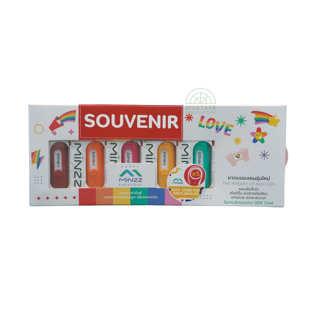 Minzz Everyday Souvenir Inhaler Set 6s