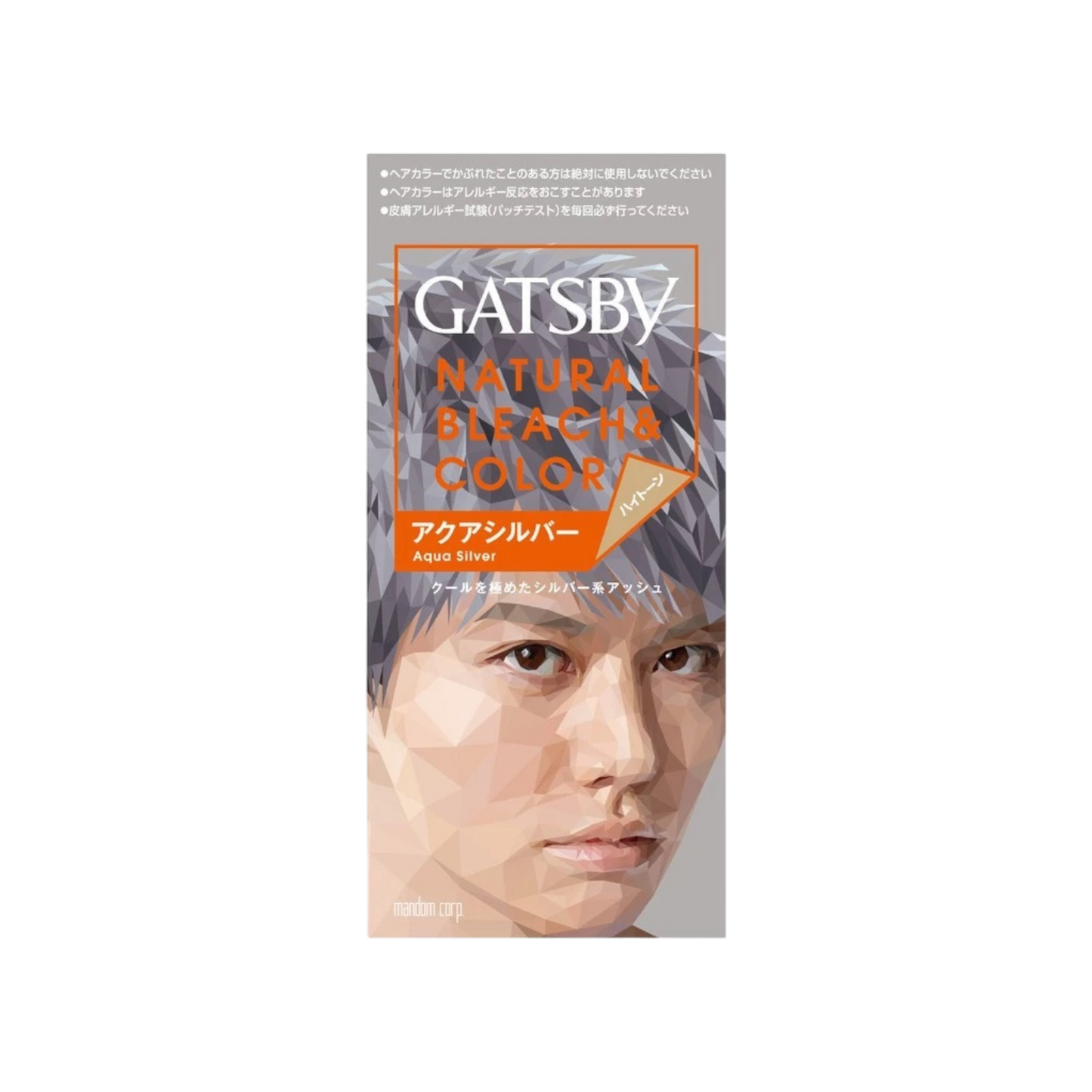 Gatsby Natural Bleach & Color Aqua Silver