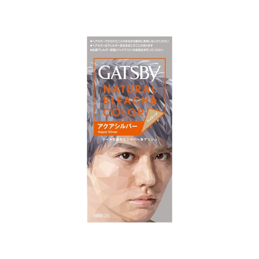 Gatsby Natural Bleach & Color Aqua Silver