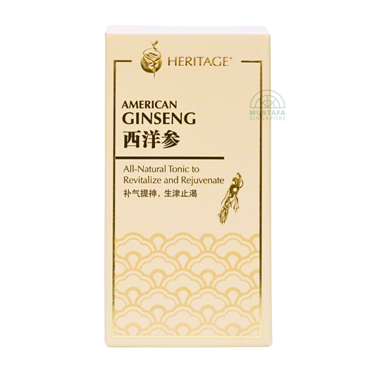 Heritage American Ginseng 60 Vegicaps 375mg