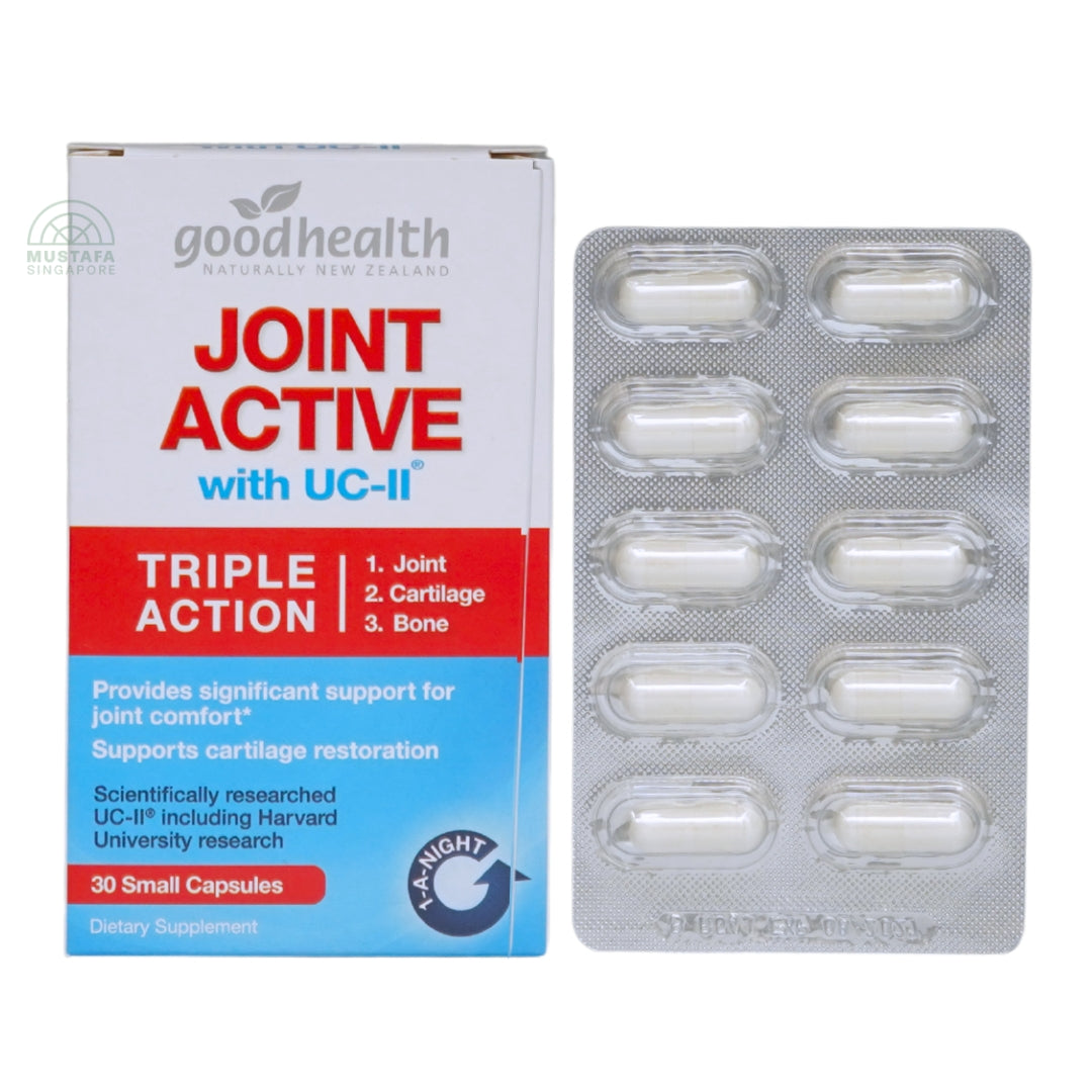 Good Health Naturally New Zealand Joint Active with UC-II (30 Small Caps)