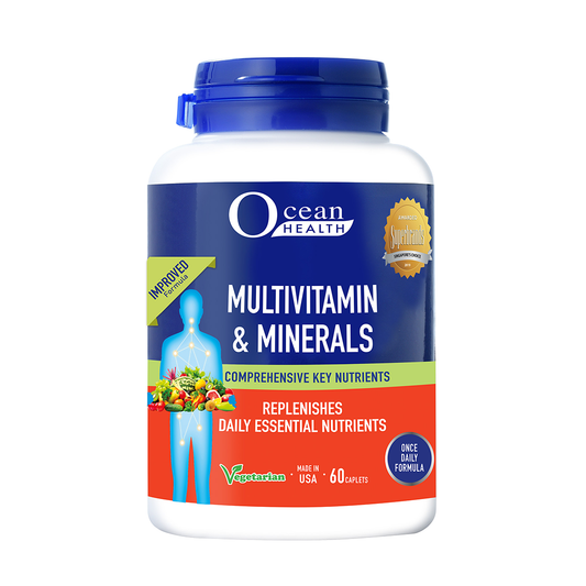 Ocean Health Multivitamin & Minerals Caplets 60s